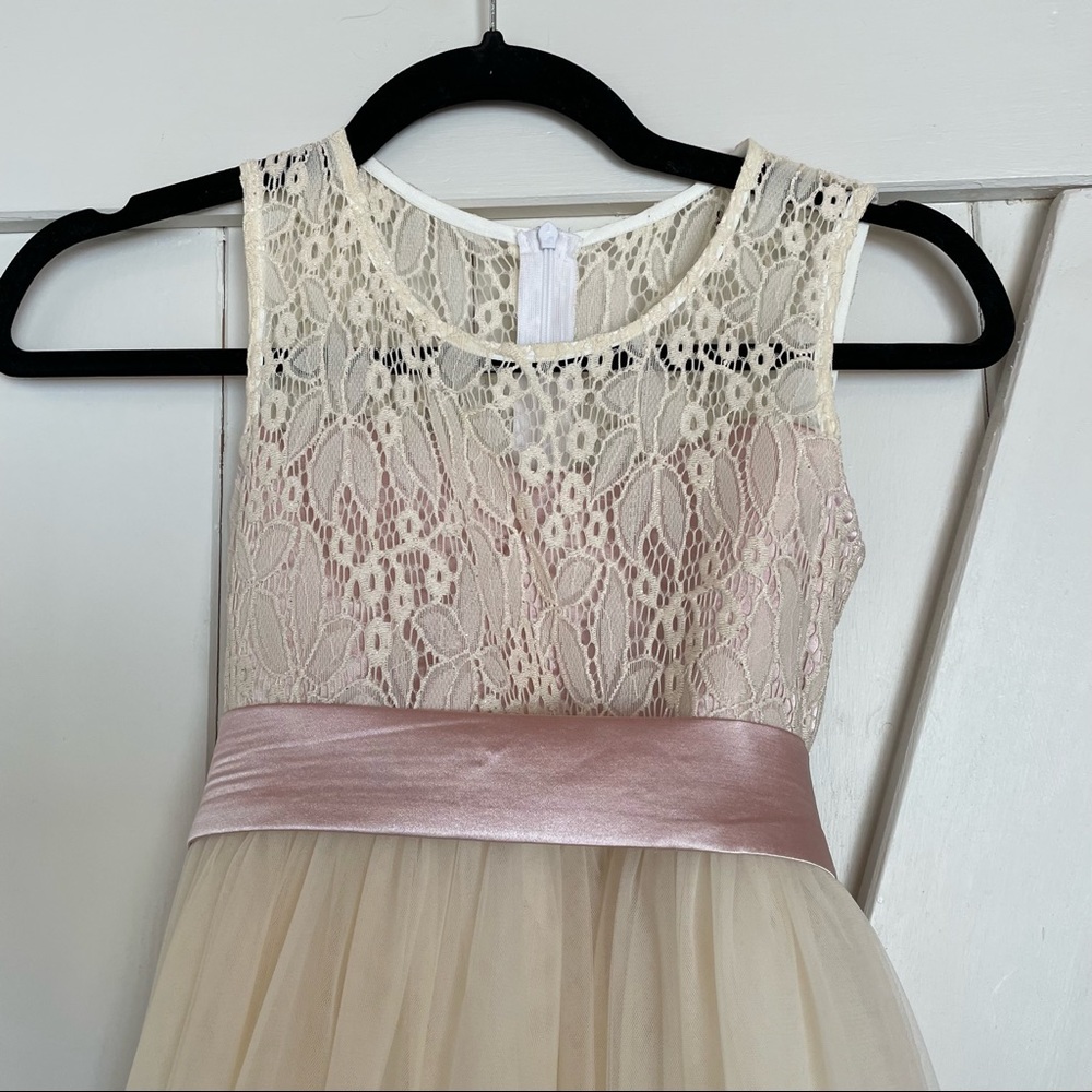 Custom Made Flower Girl Dress